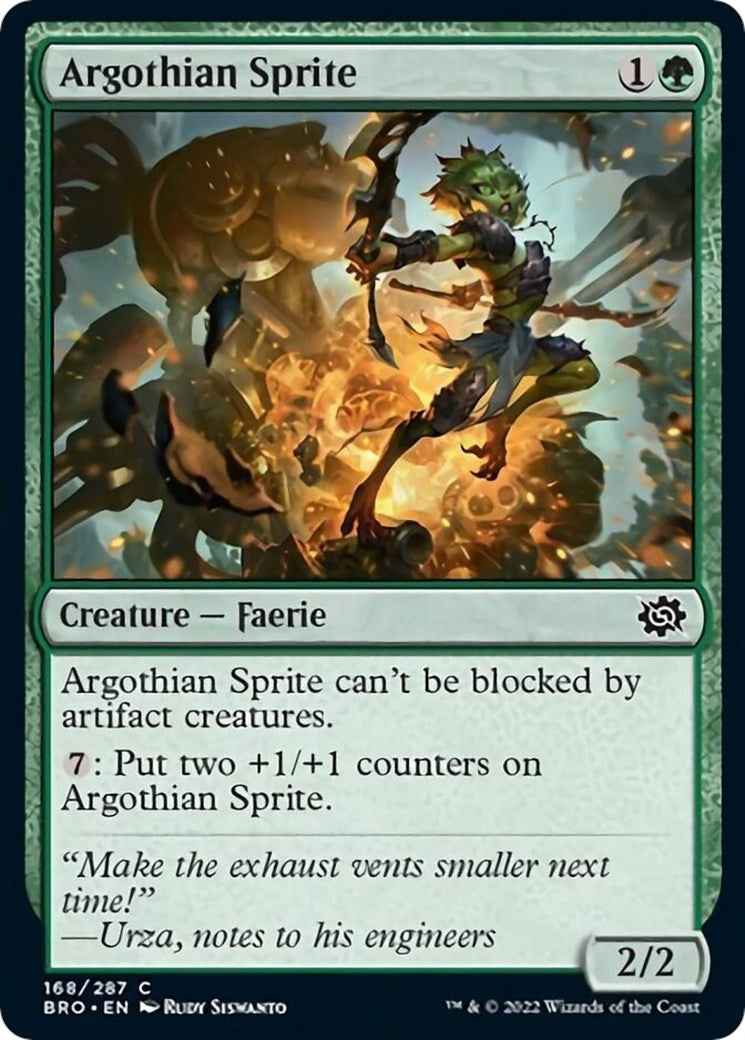 Argothian Sprite (168) [BRO] - MTG Single