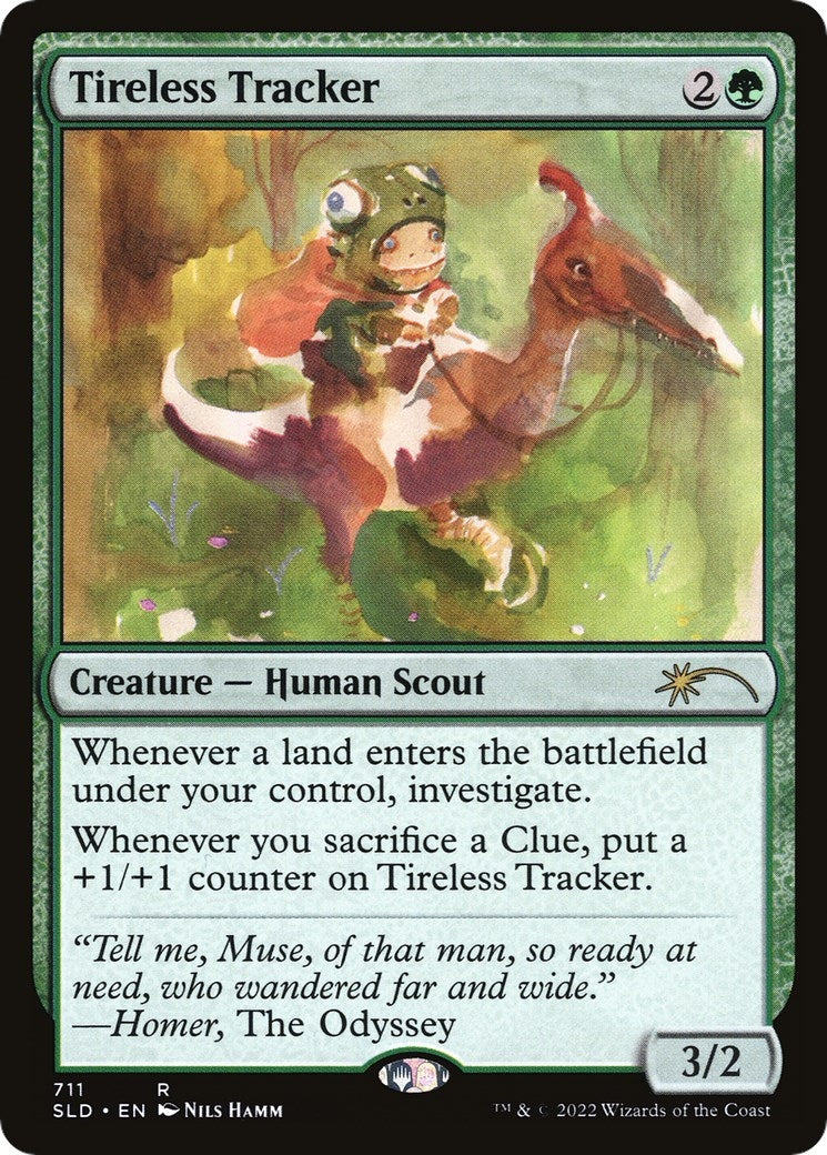 Tireless Tracker (711) (711) [SLD] - MTG Single