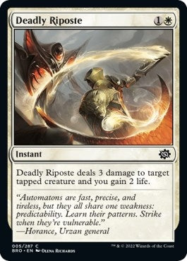 Deadly Riposte (5) [BRO] - MTG Single