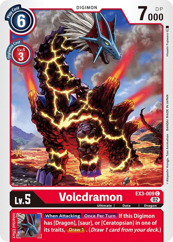 Volcdramon (3009) [EX03] - Digimon Card Game Single
