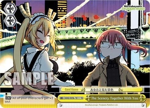 The Scenery Together With You (9611) [KMD] - Weiss Schwarz Single