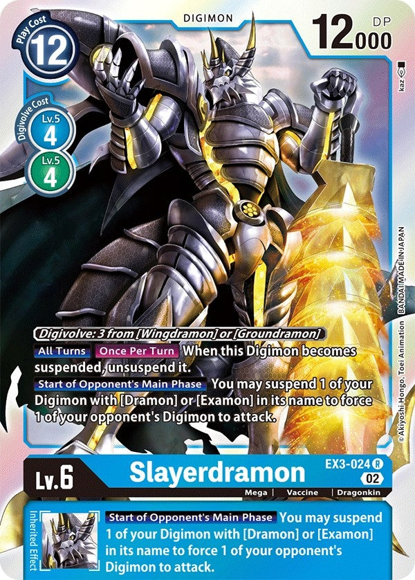 Slayerdramon (3024) [EX03] - Digimon Card Game Single