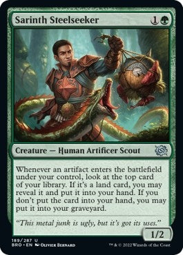 Sarinth Steelseeker (189) [BRO] - MTG Single