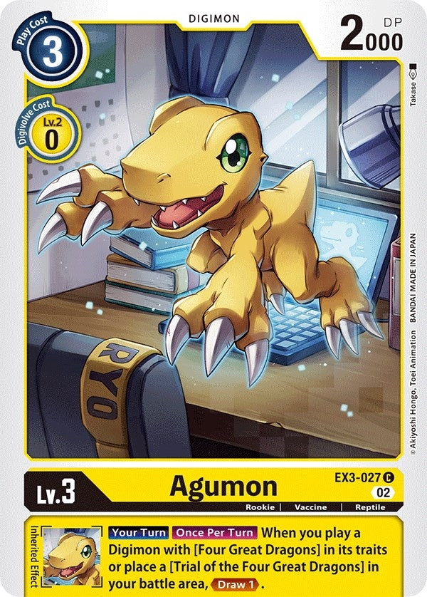 Agumon (3027) [EX03] - Digimon Card Game Single