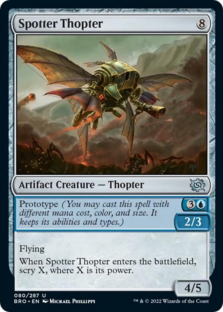 Spotter Thopter (80) [BRO] - MTG Single