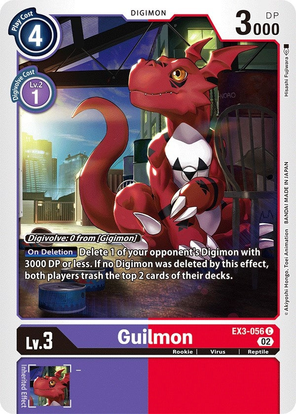 Guilmon (3056) [EX03] - Digimon Card Game Single