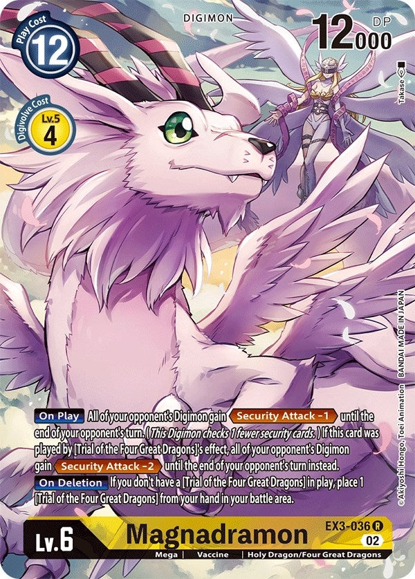 Magnadramon (Alternate Art) (3036) [EX03] - Digimon Card Game Single