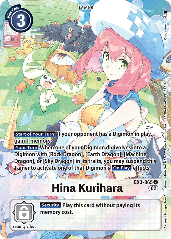 Hina Kurihara (Alternate Art) (3065) [EX03] - Digimon Card Game Single