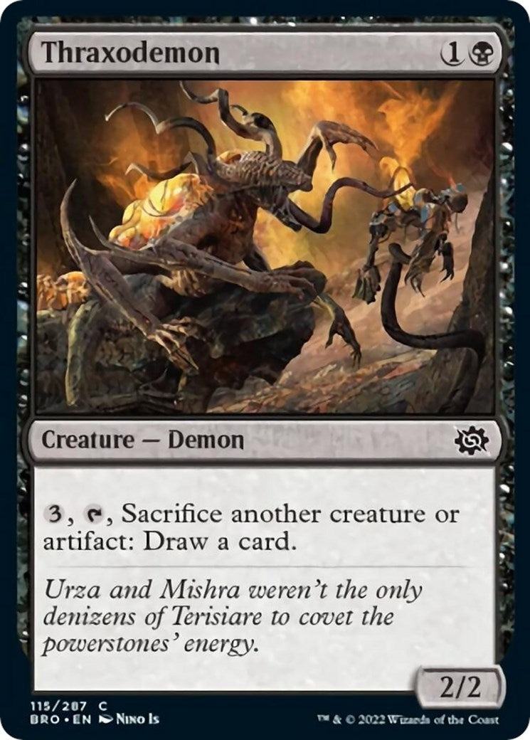 Thraxodemon (115) [BRO] - MTG Single