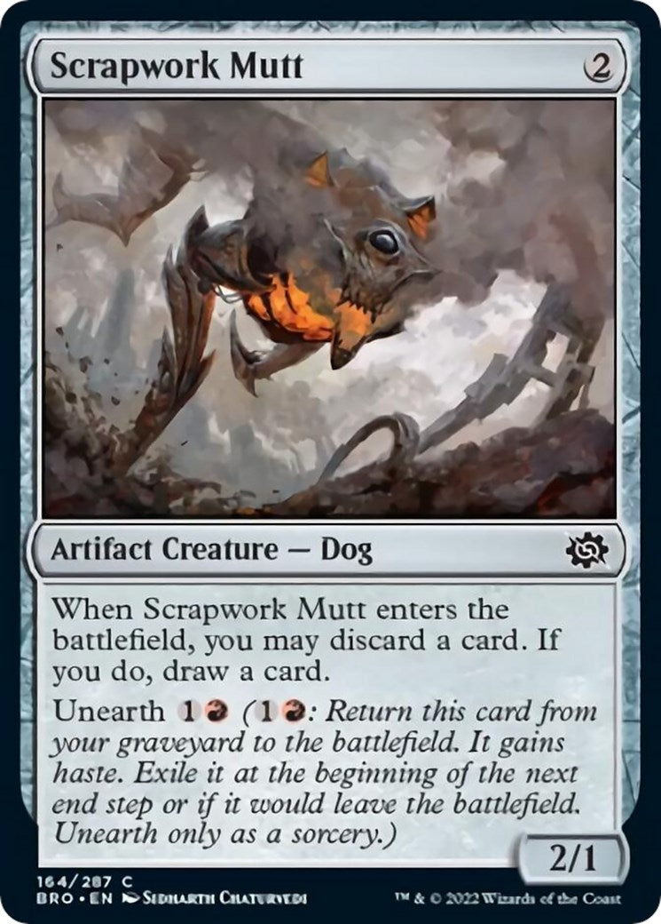Scrapwork Mutt (164) [BRO] - MTG Single