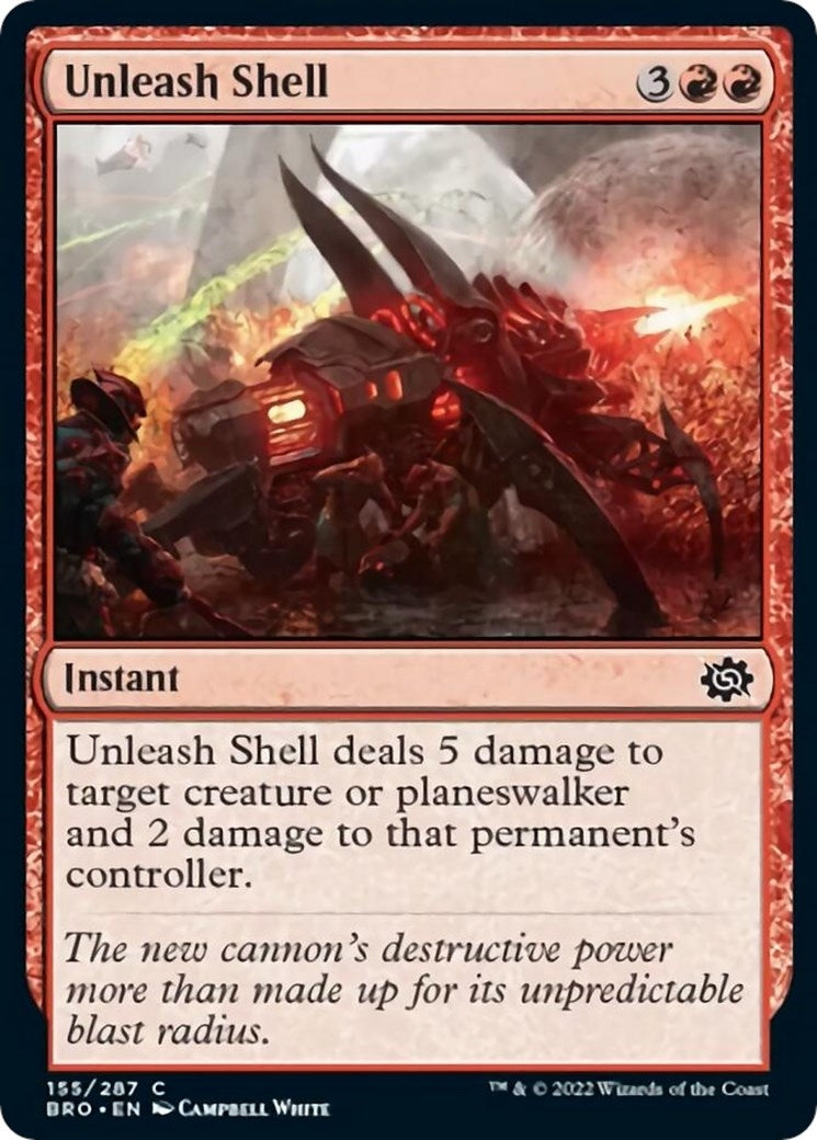 Unleash Shell (155) [BRO] - MTG Single
