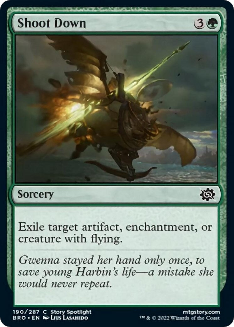Shoot Down (190) [BRO] - MTG Single