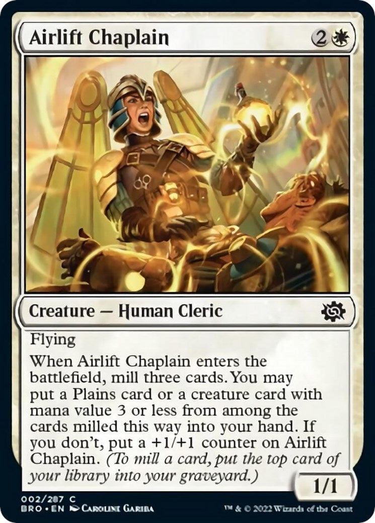 Airlift Chaplain (2) [BRO] - MTG Single