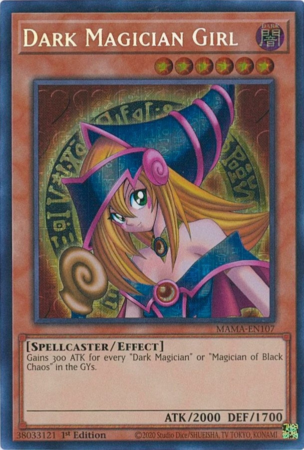 Dark Magician Girl (Secret Pharaoh’s Rare) (107) (MAMA) - YuGiOh Single