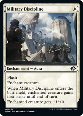 Military Discipline (17) [BRO] - MTG Single