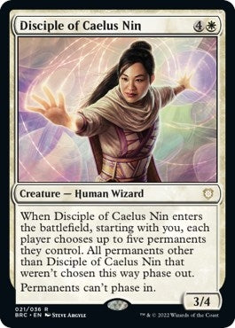 Disciple of Caelus Nin (21) [BRC] - MTG Single