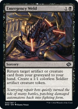 Emergency Weld (93) [BRO] - MTG Single