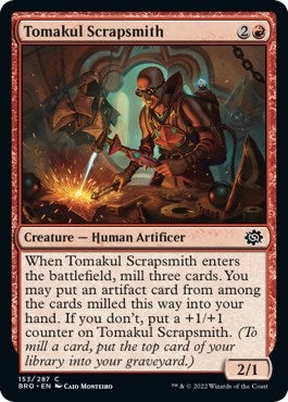 Tomakul Scrapsmith (153) [BRO] - MTG Single