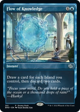 Flow of Knowledge (381) [PPBRO] - MTG Single