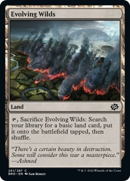 Evolving Wilds (261) [BRO] - MTG Single