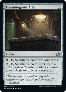 Transmogrant Altar (124) [BRO] - MTG Single