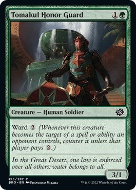 Tomakul Honor Guard (195) [BRO] - MTG Single