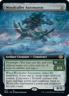 Woodcaller Automaton (Extended Art) (377) [BRO] - MTG Single