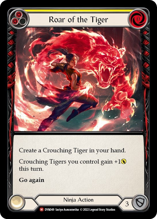 Roar of the Tiger (49) [DYN] - Flesh and Blood TCG Single