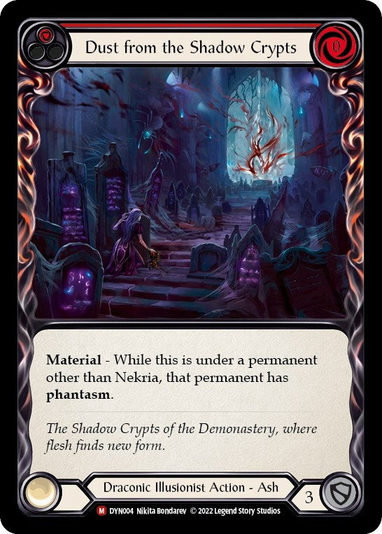 Dust from the Shadow Crypts (4) [DYN] - Flesh and Blood TCG Single