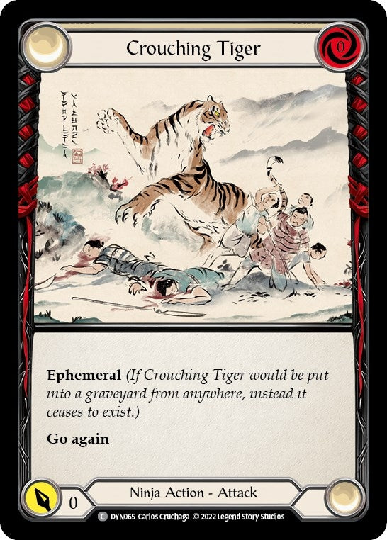 Crouching Tiger (65) [DYN] - Flesh and Blood TCG Single