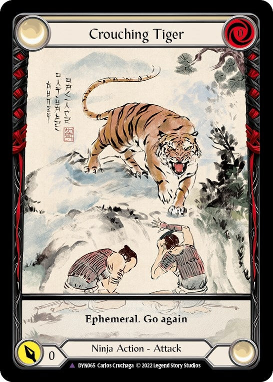 Crouching Tiger (Marvel) (65) [DYN] - Flesh and Blood TCG Single