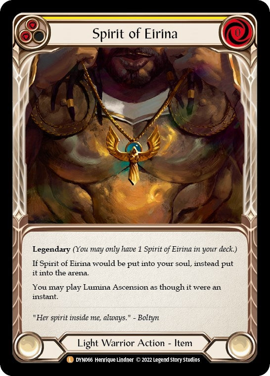 Spirit of Eirina (66) [DYN] - Flesh and Blood TCG Single