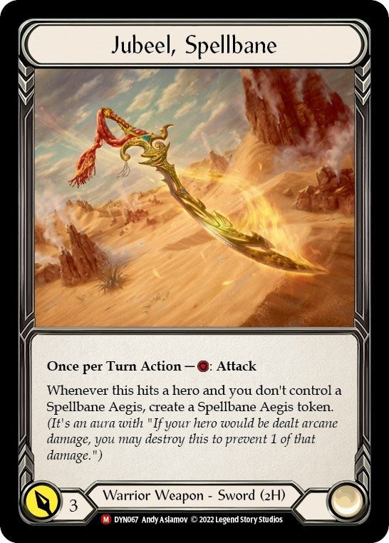 Jubeel Spellbane (67) [DYN] - Flesh and Blood TCG Single