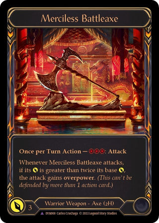 Merciless Battleaxe (Marvel) (68) [DYN] - Flesh and Blood TCG Single