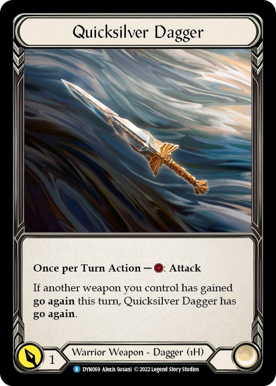 Quicksilver Dagger (DYN069) (69) [DYN] - Flesh and Blood TCG Single