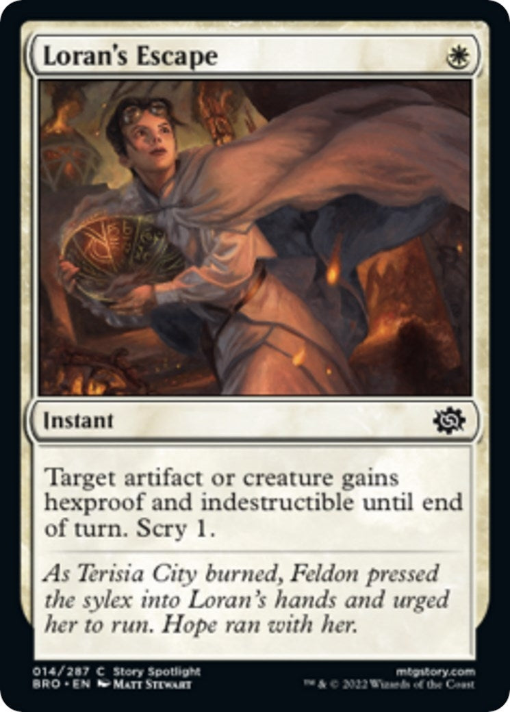 Loran’s Escape (14) [BRO] - MTG Single
