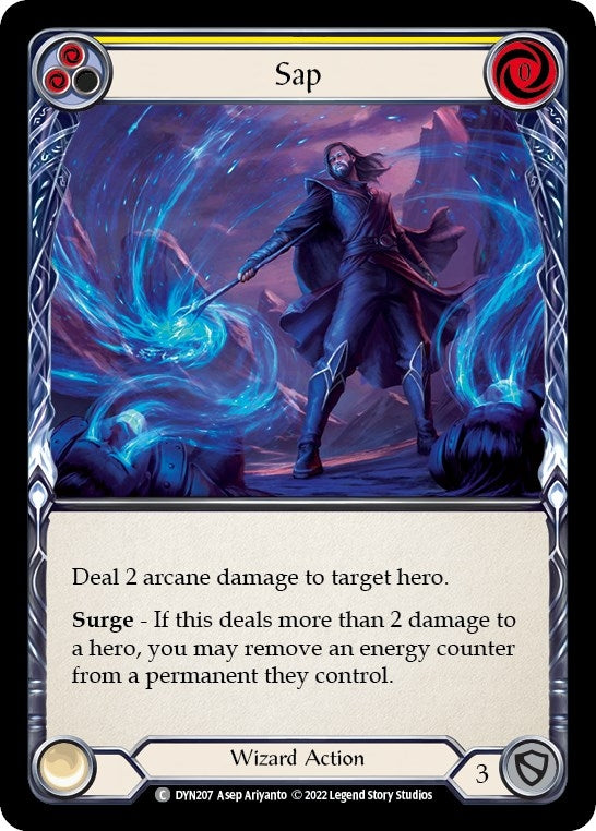 Sap (Yellow) (207) [DYN] - Flesh and Blood TCG Single