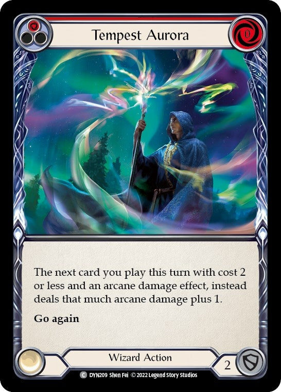 Tempest Aurora (Red) (209) [DYN] - Flesh and Blood TCG Single