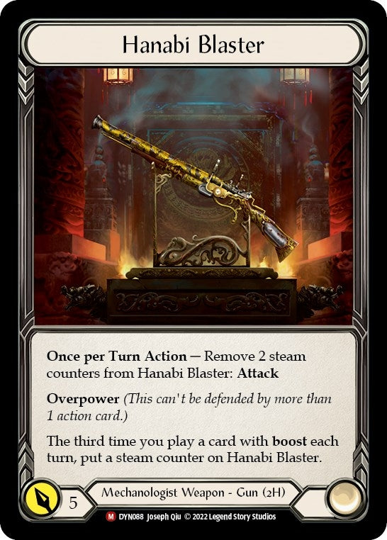 Hanabi Blaster (88) [DYN] - Flesh and Blood TCG Single