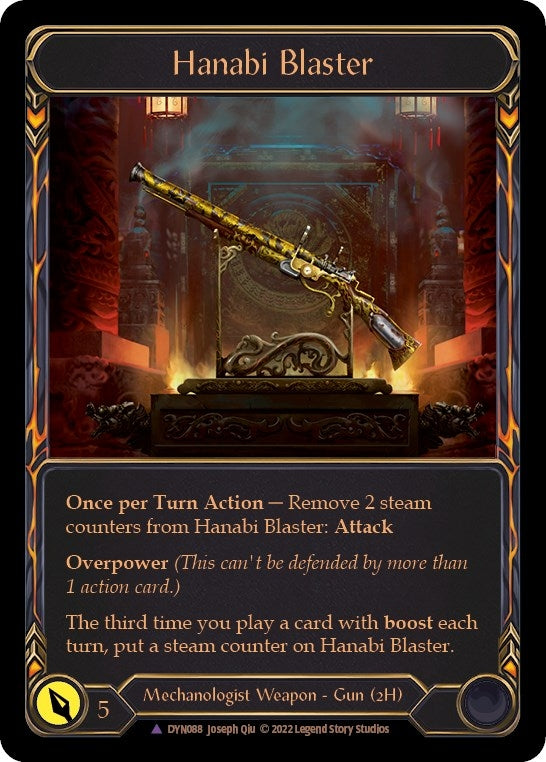 Hanabi Blaster (Marvel) (88) [DYN] - Flesh and Blood TCG Single