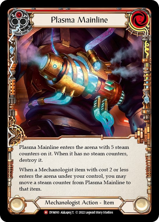 Plasma Mainline (93) [DYN] - Flesh and Blood TCG Single