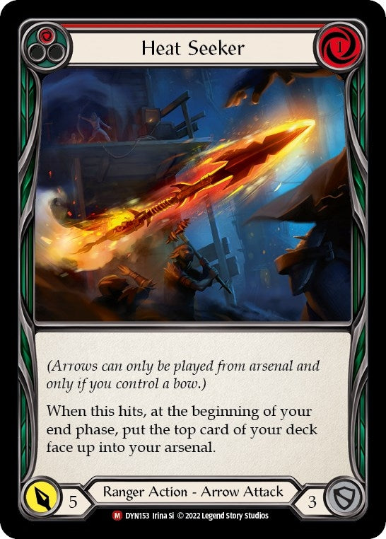 Heat Seeker (153) [DYN] - Flesh and Blood TCG Single