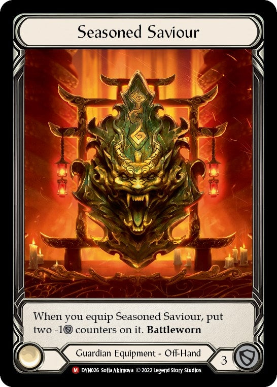 Seasoned Saviour (26) [DYN] - Flesh and Blood TCG Single