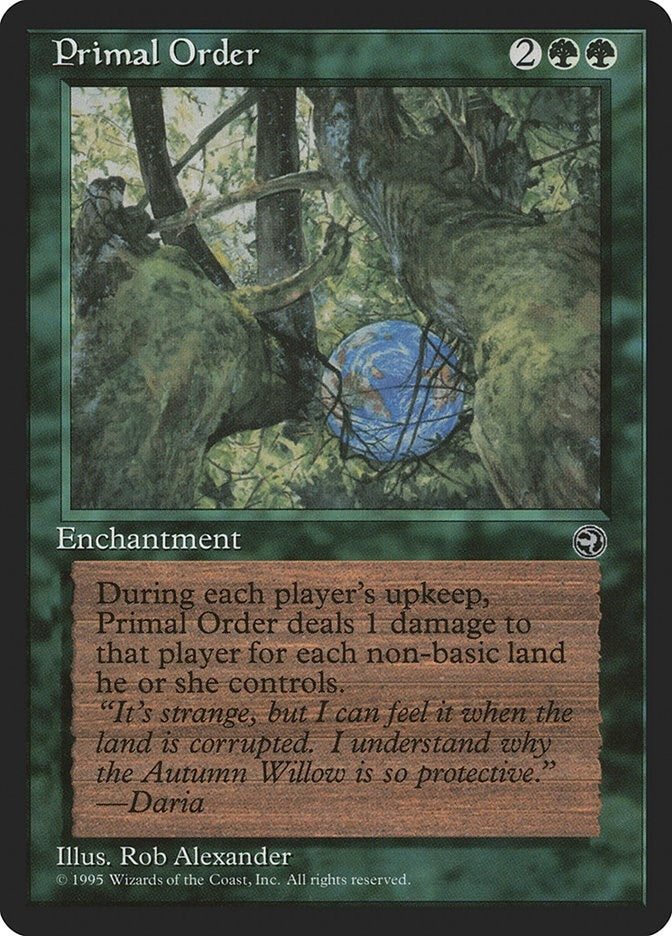 Primal Order [HML] - MTG Single