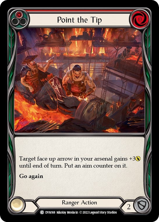 Point the Tip (Red) (168) [DYN] - Flesh and Blood TCG Single