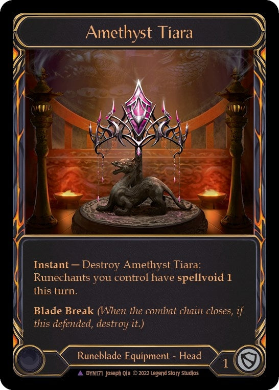 Amethyst Tiara (Marvel) (171) [DYN] - Flesh and Blood TCG Single