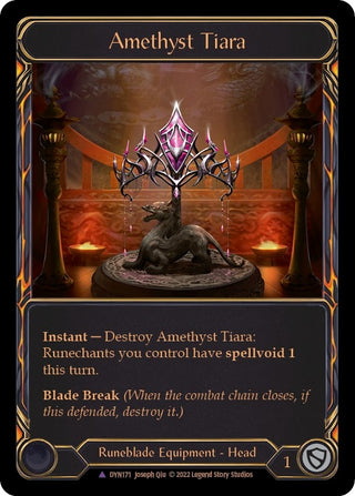 Amethyst Tiara (Marvel) (171) [DYN] - Flesh and Blood TCG Single