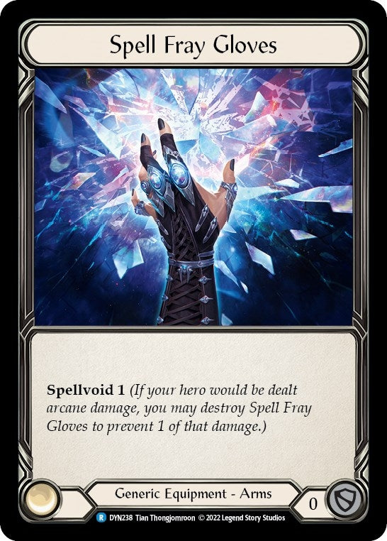 Spell Fray Gloves (238) [DYN] - Flesh and Blood TCG Single