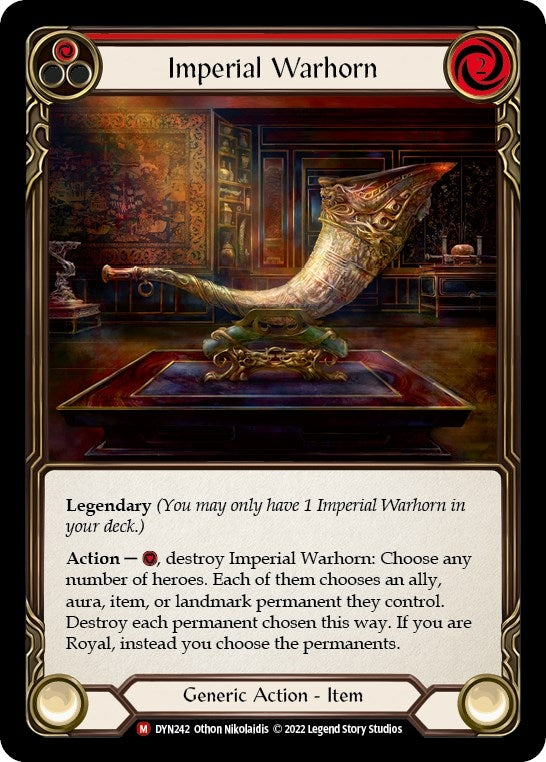 Imperial Warhorn (242) [DYN] - Flesh and Blood TCG Single