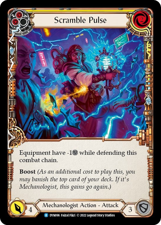 Scramble Pulse (Yellow) (96) [DYN] - Flesh and Blood TCG Single